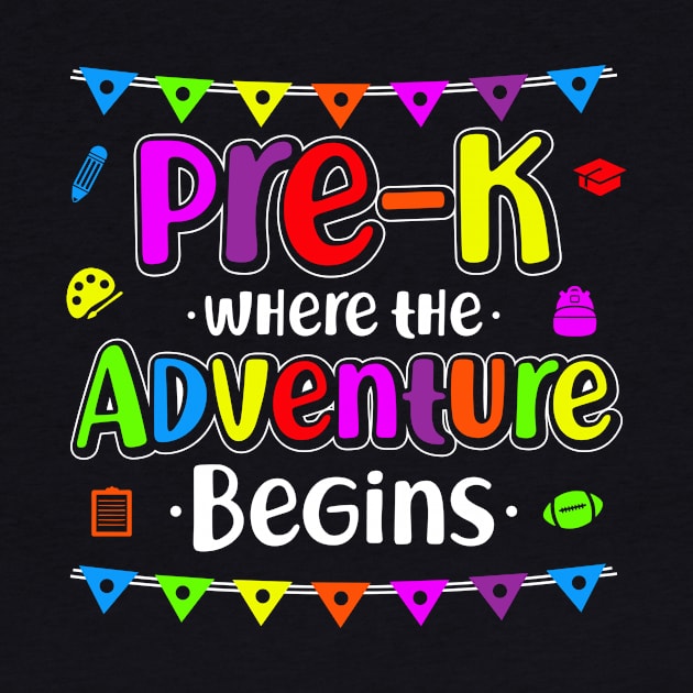 Pre-K Where The Adventure Begins by luisharun